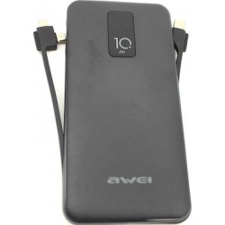 Awei P41K 10000mAh Μαύρο